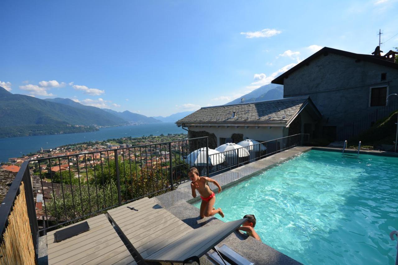 Casa Di Campagna Tony Con Piscina E Vista Lago Gravedona Extérieur photo
